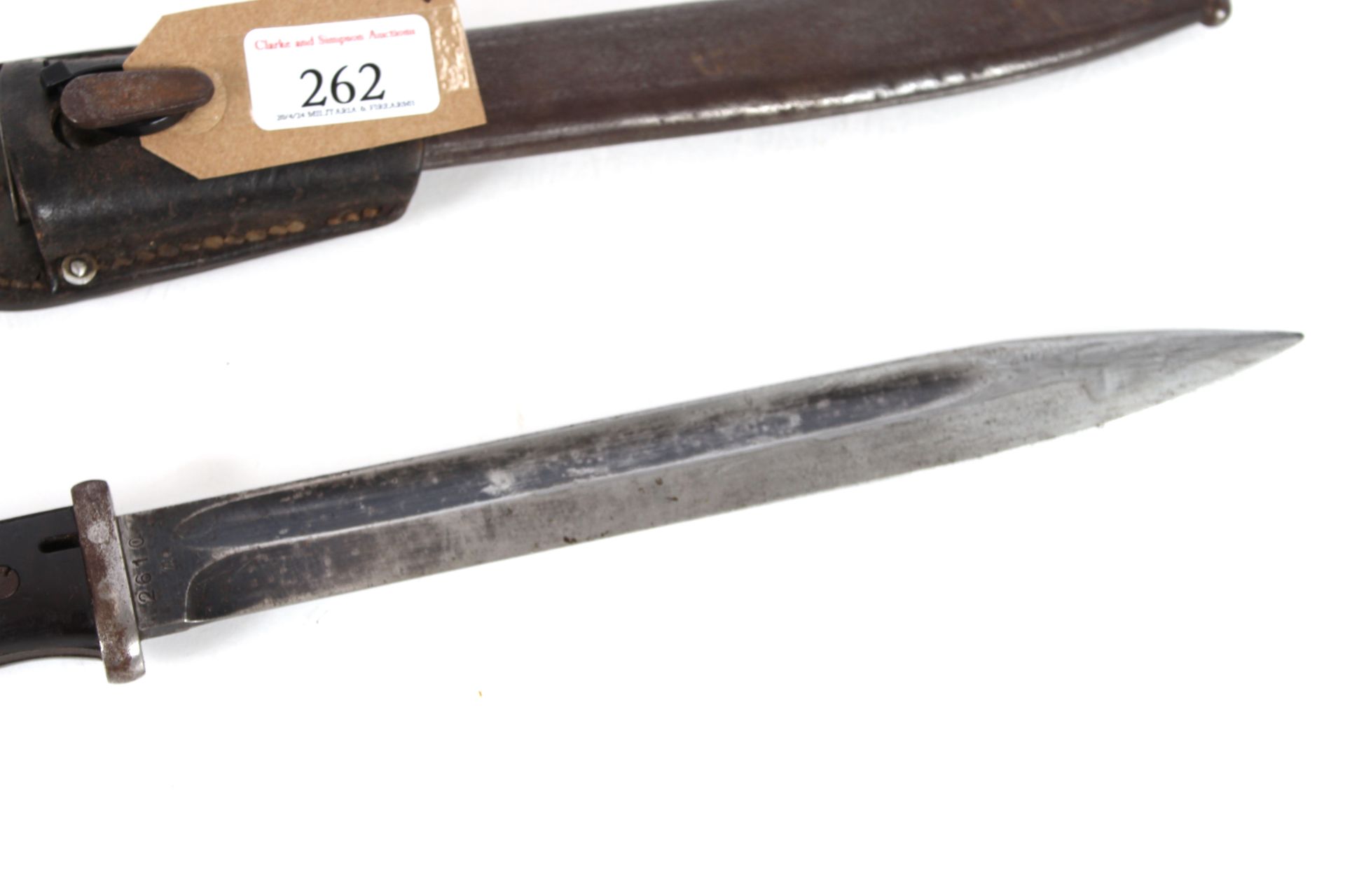 A German Third Reich era model 84/98 knife bayonet - Image 3 of 9