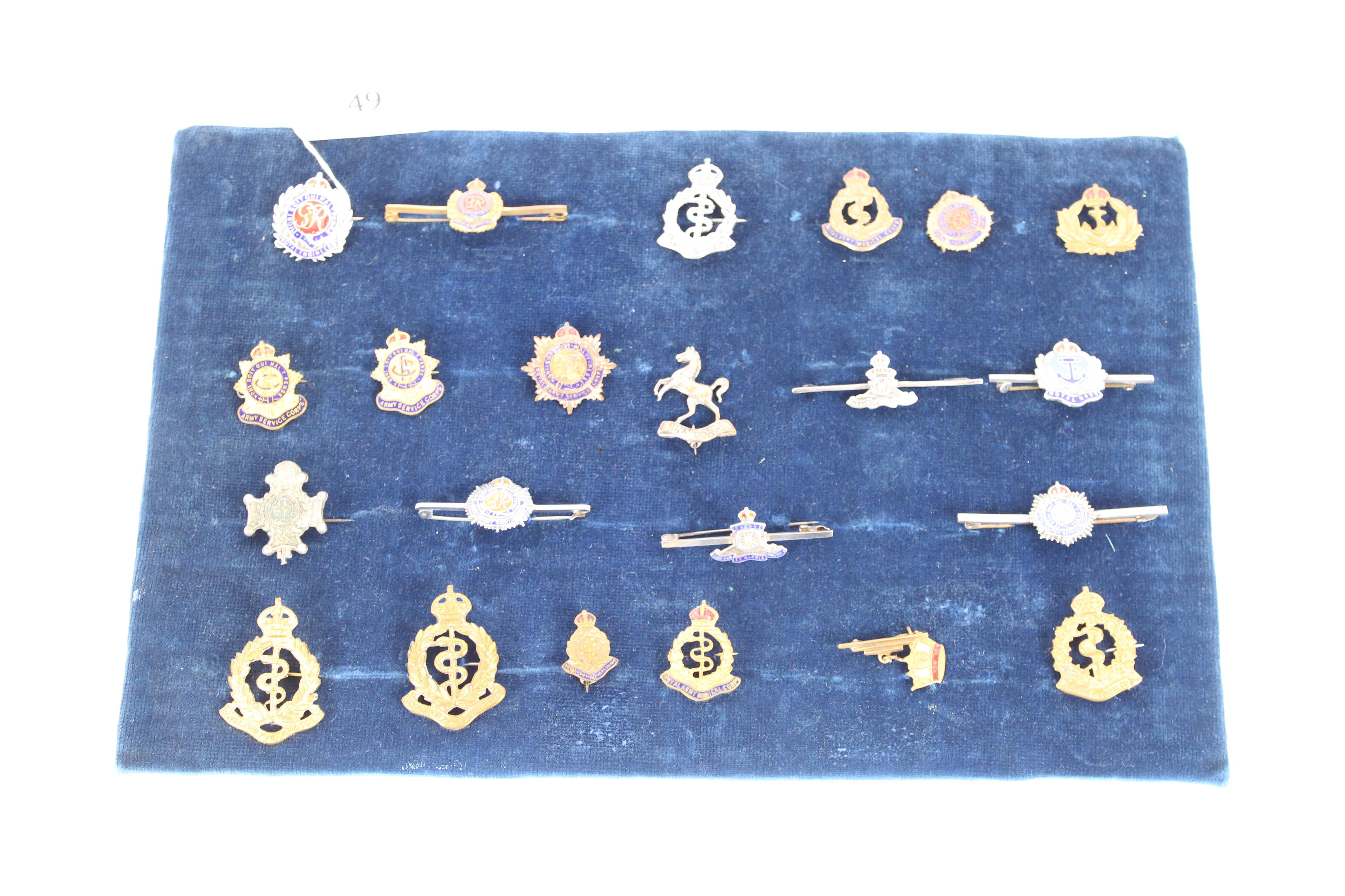 A fine collection of sweetheart brooches