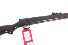 A B.S.A. bolt action training rifle, in .22 Calibr