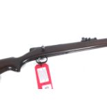 A B.S.A. bolt action training rifle, in .22 Calibr