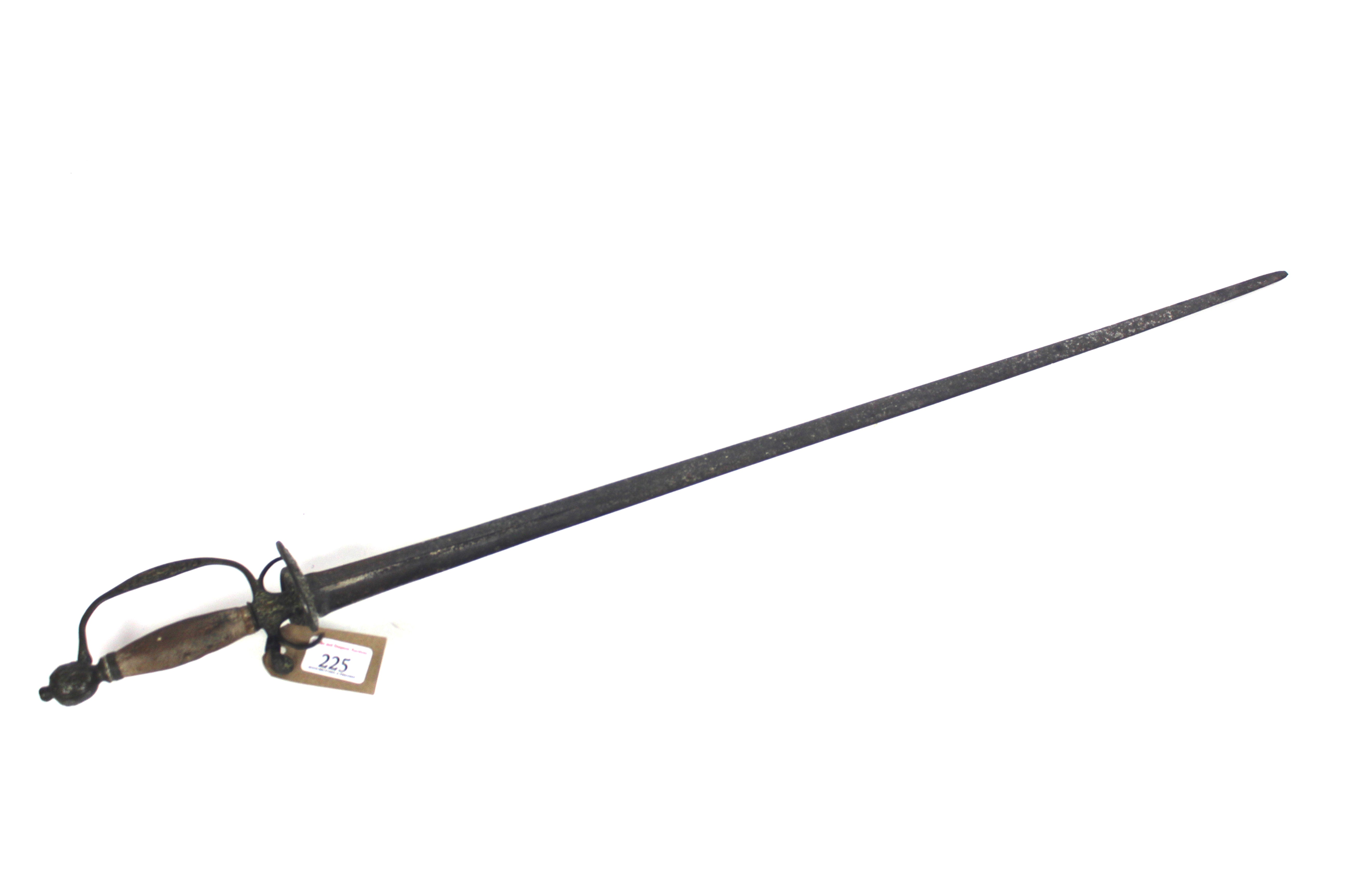 A Continental court / short sword (no scabbard), b