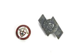 A Third Reich era R.A.D. badge, well marked and nu