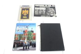 Four military German interest books including Unif