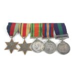 Medal Group 39/45 Star, Africa Star, Defence & War