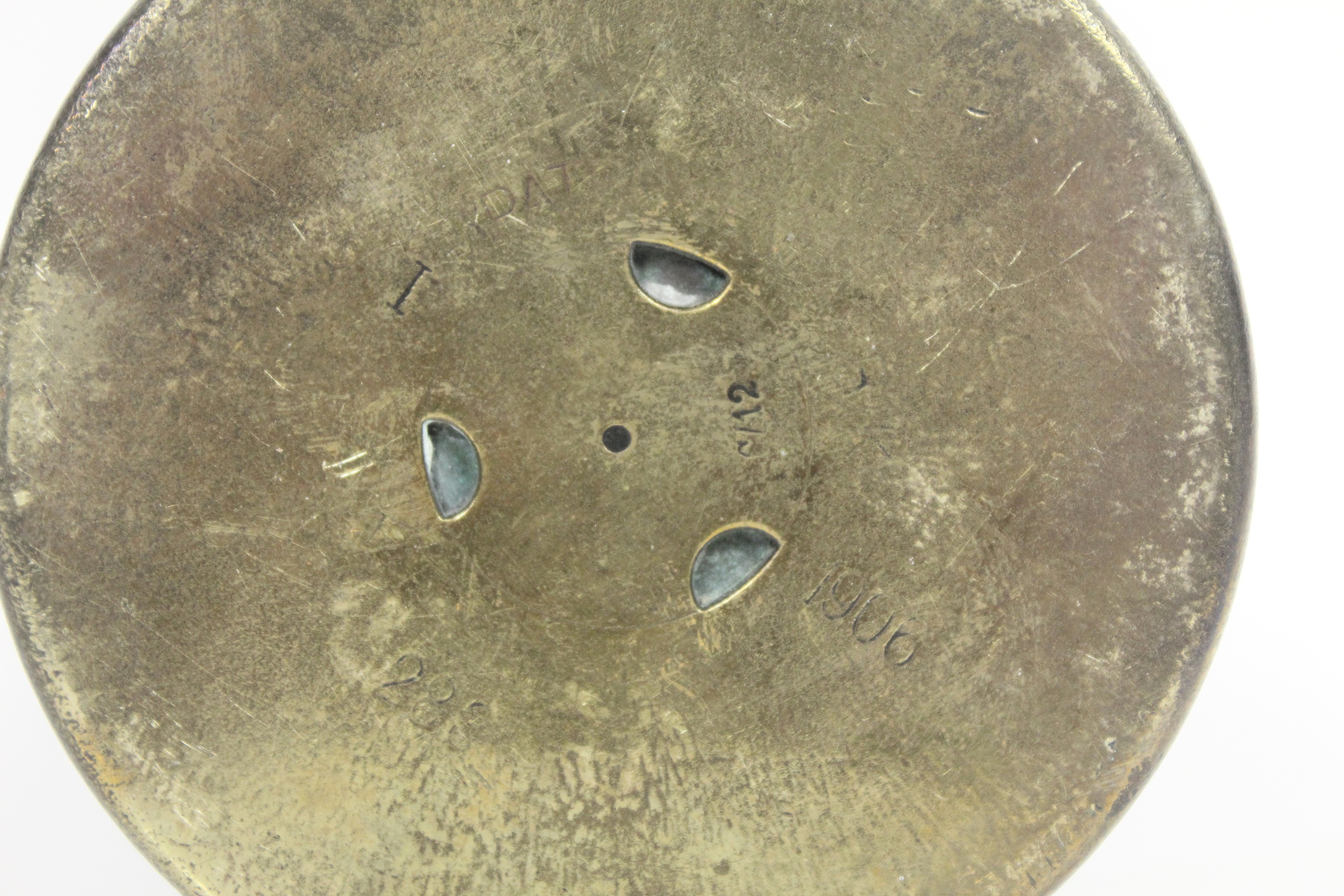 A 1906 dated German brass shell case approx. 15" i - Image 6 of 6