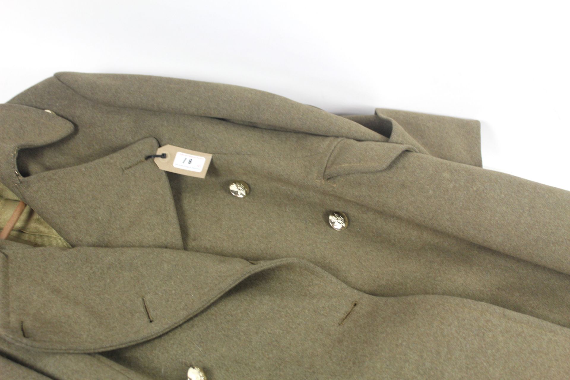 A WWII 1940 Patt battle dress blouse with R.A. Off - Image 4 of 32