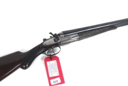 An English 12 bore side-by-side hammer shotgun, Se