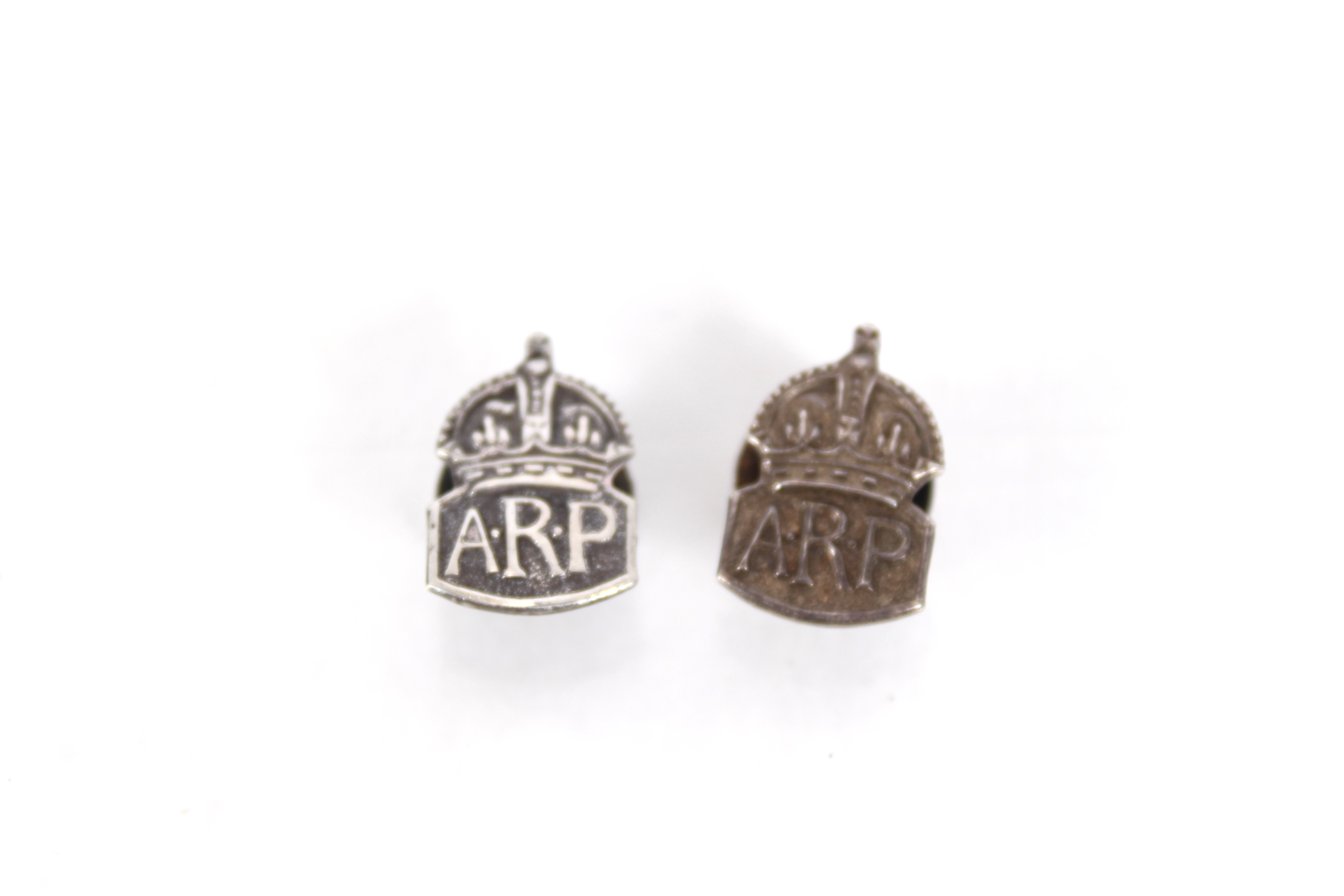 Two A.R.P. lapel badges with two A.R.P. whistles - Image 6 of 7