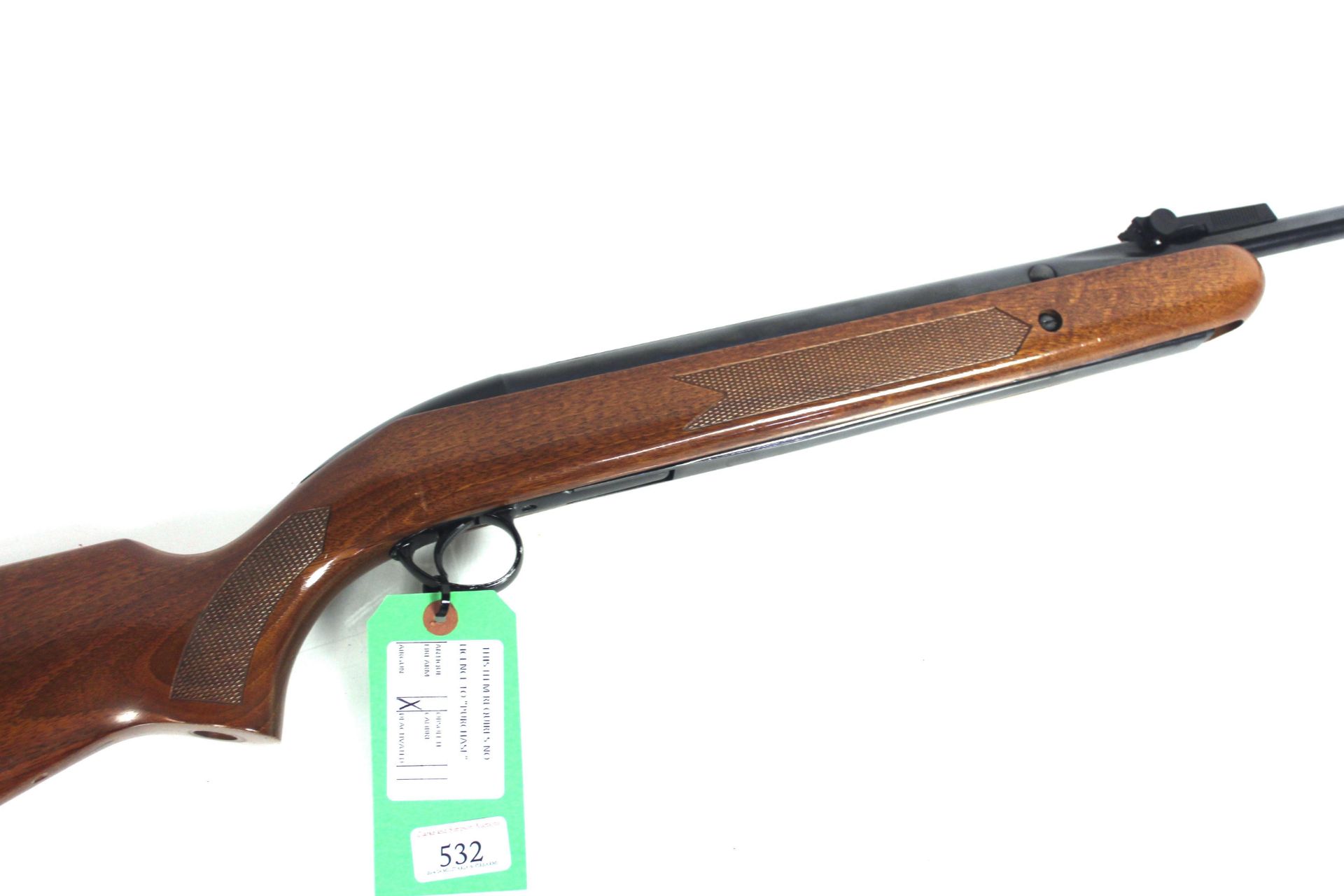 A B.S.A. Airsporter S air rifle, Ser. No. GP1826 (