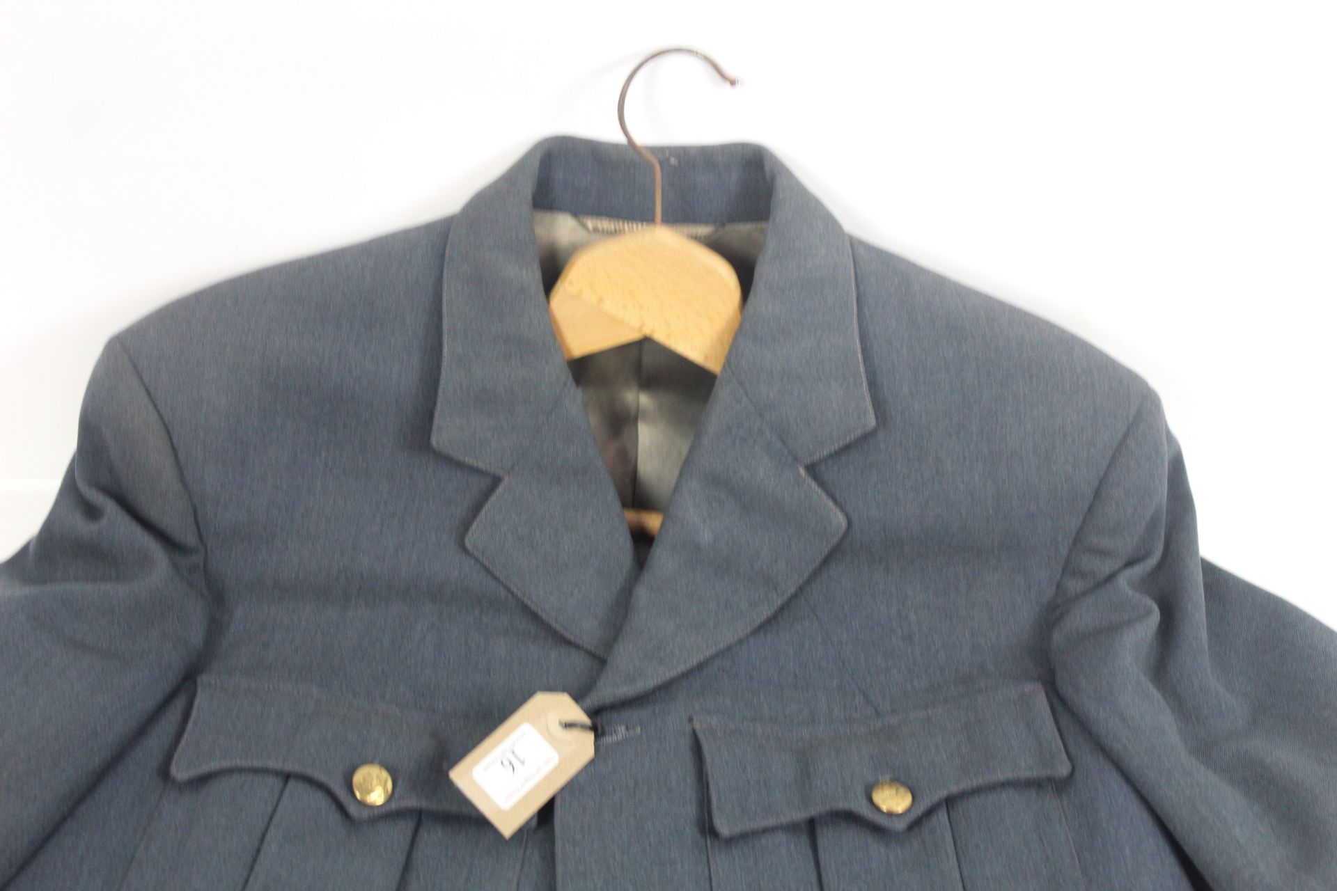 An R.A.F. Officers service jacket with Kings Crown - Image 2 of 14