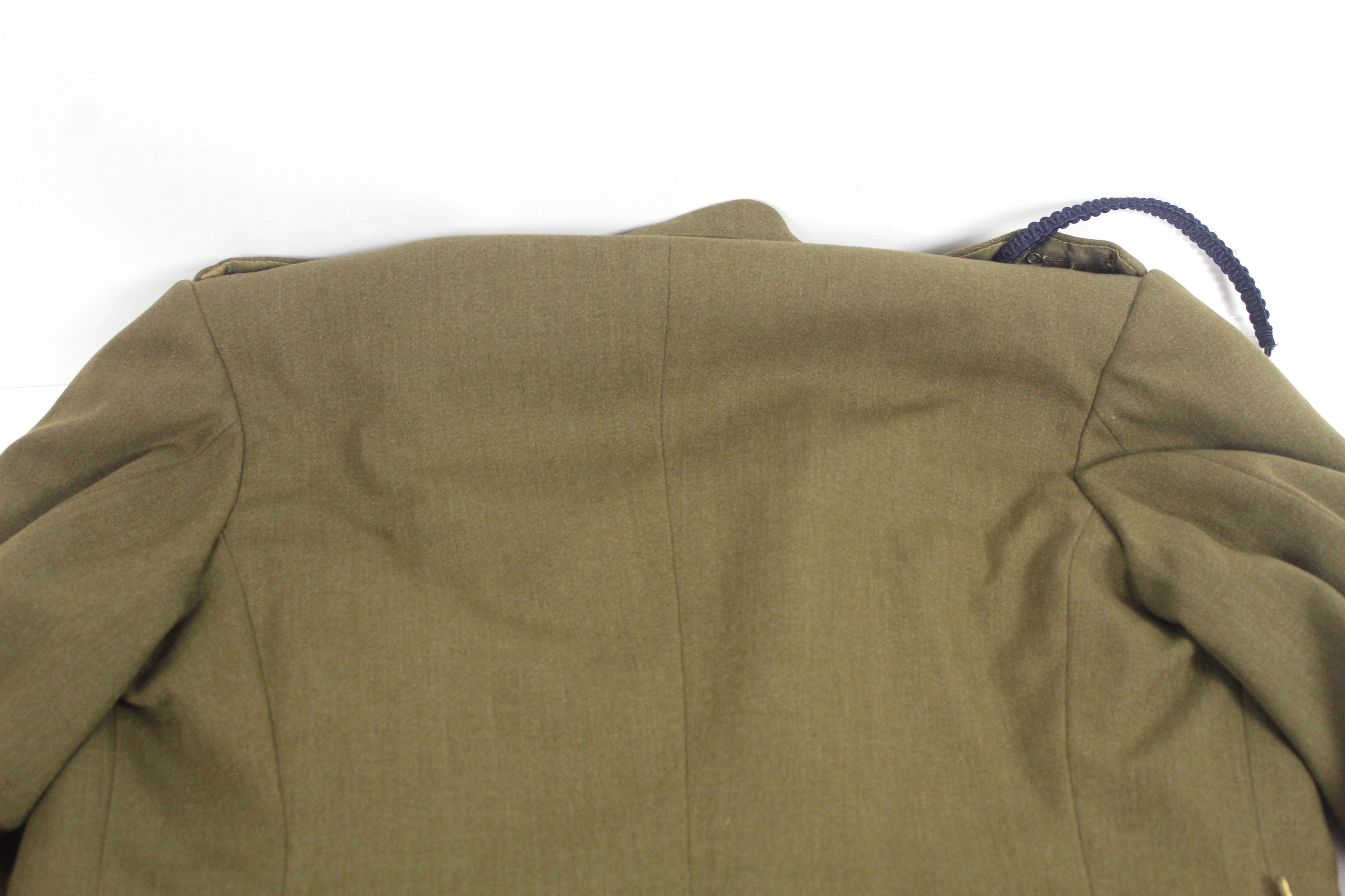 A WWII era Officers Royal Signals Service uniform, - Image 12 of 17