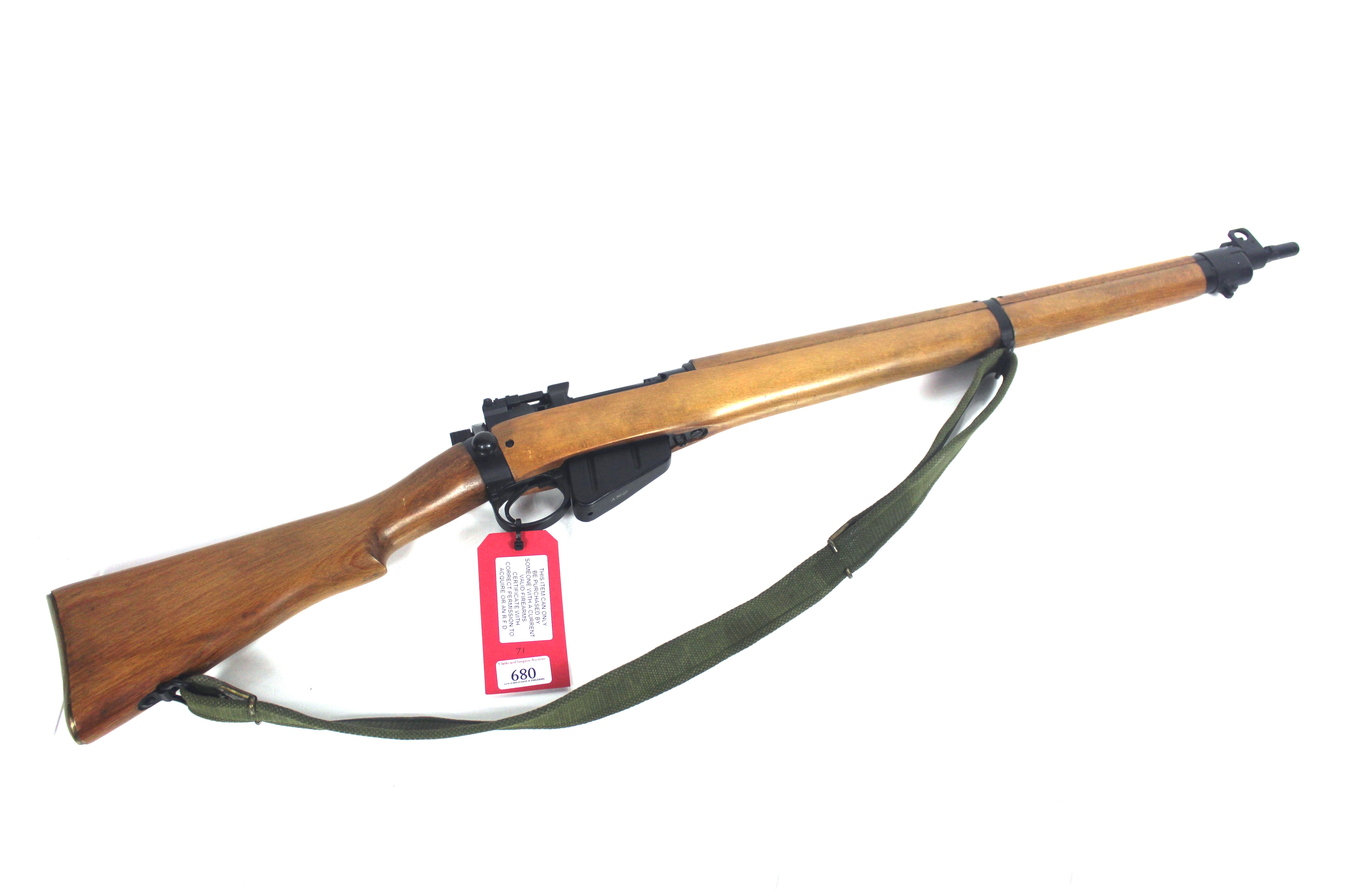 An Enfield Number Four MkII bolt action rifle Ser. - Image 2 of 12