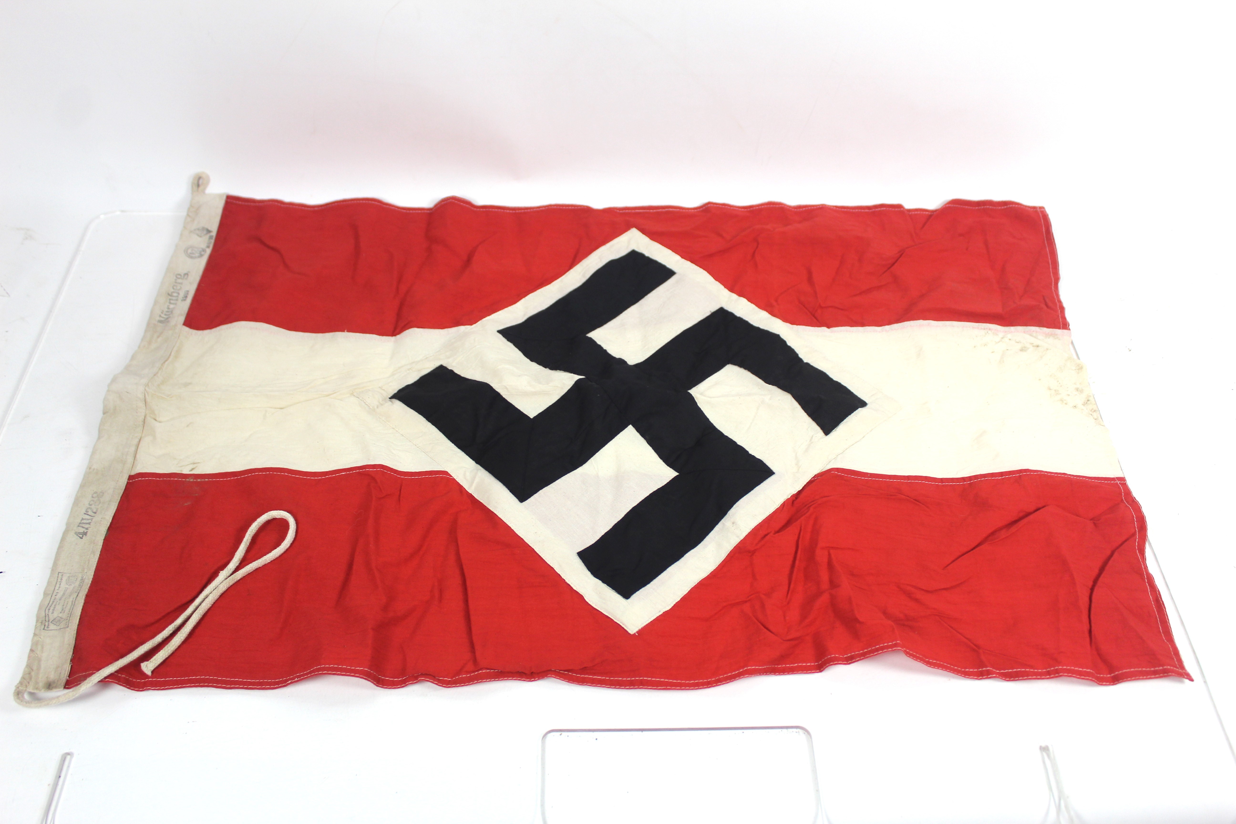 A German style Hitler Youth flag