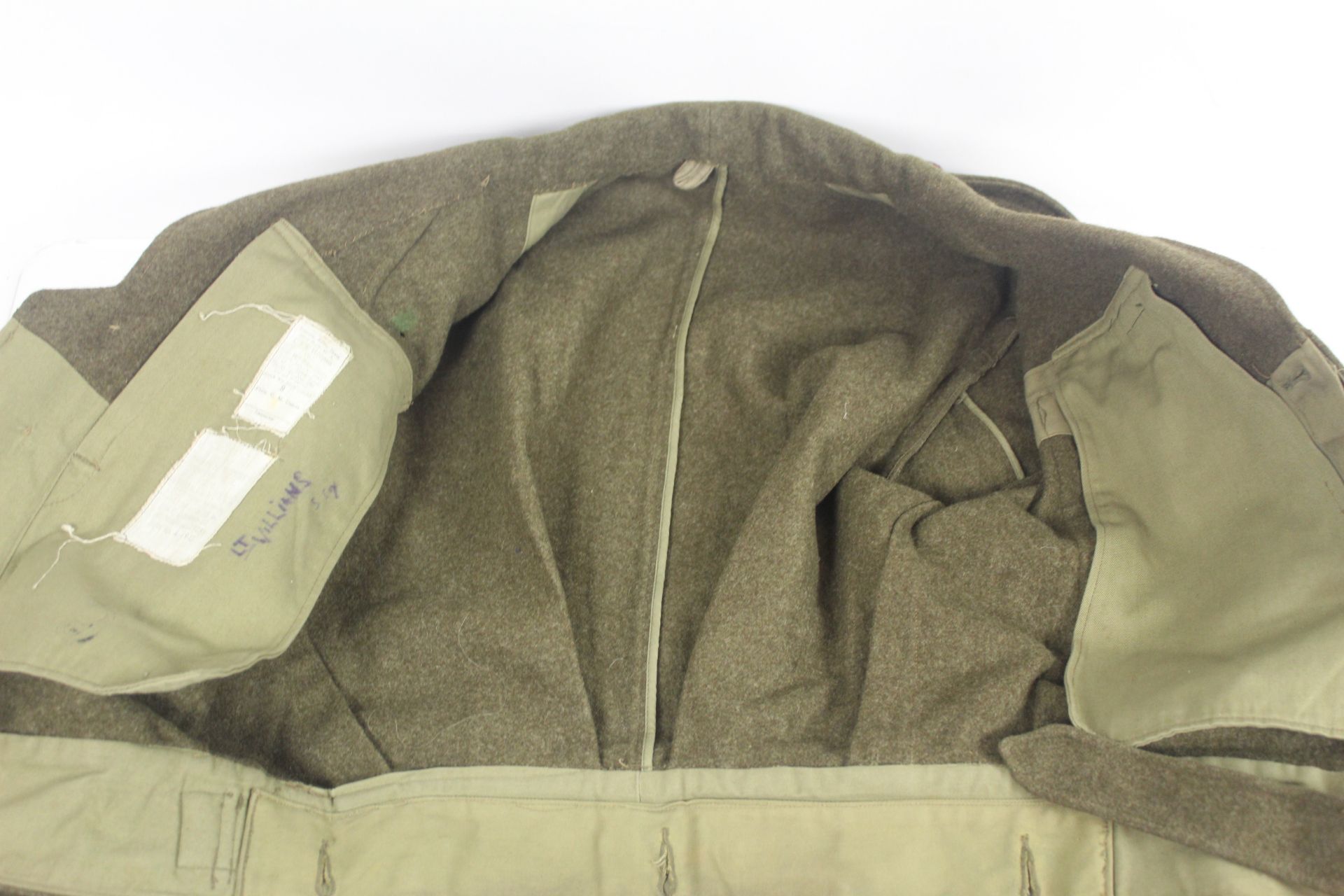 A WWII Officers uniforms belonging to Lt. Williams - Image 23 of 32