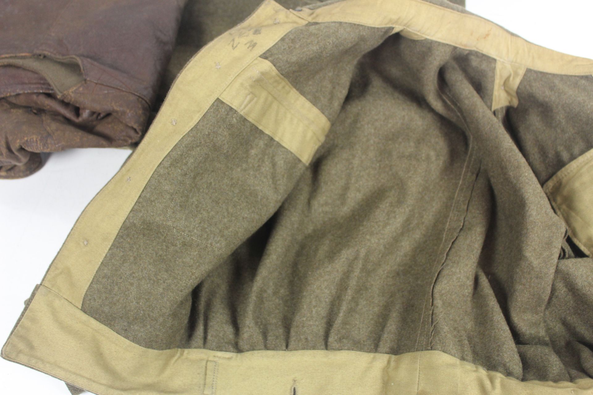WWII uniforms including battle dress blouse and tr - Image 14 of 22