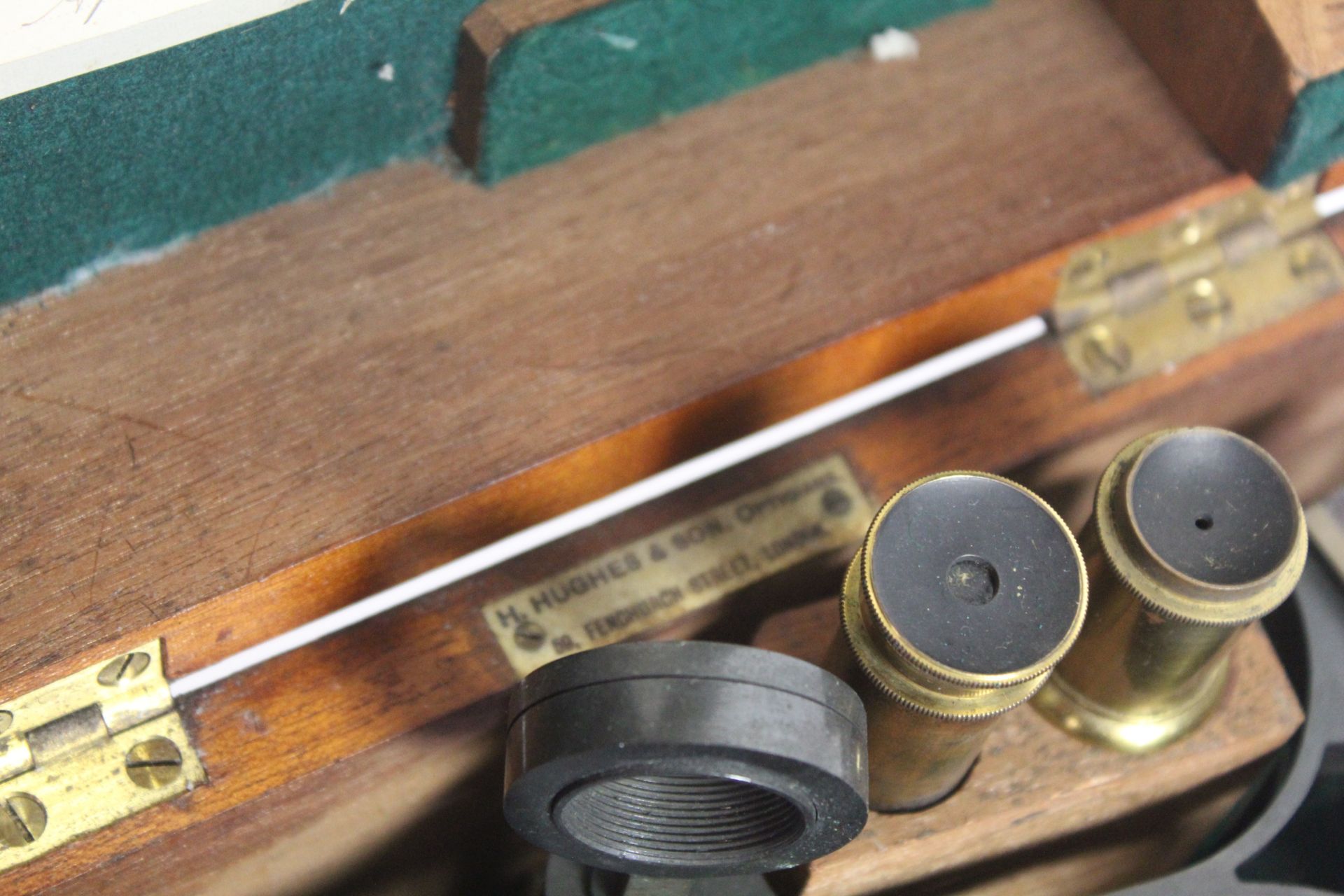 A late 19th / early 20th Century cased sextant by - Image 8 of 10