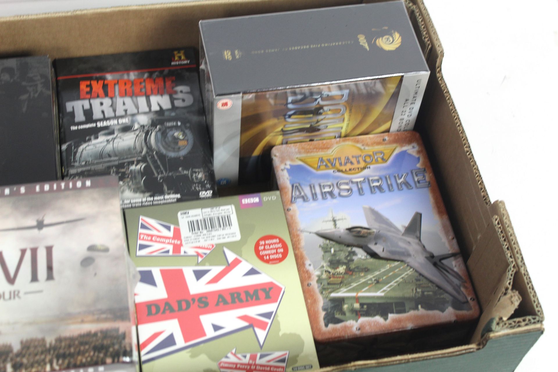 A group of boxed DVD sets including unopened WWII - Image 2 of 3