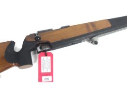 A .22 Rim-Fire Feinwerkbau Model 2000 target rifle
