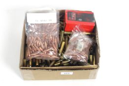 Approx. 265 brass cases .303 some unused, some fir