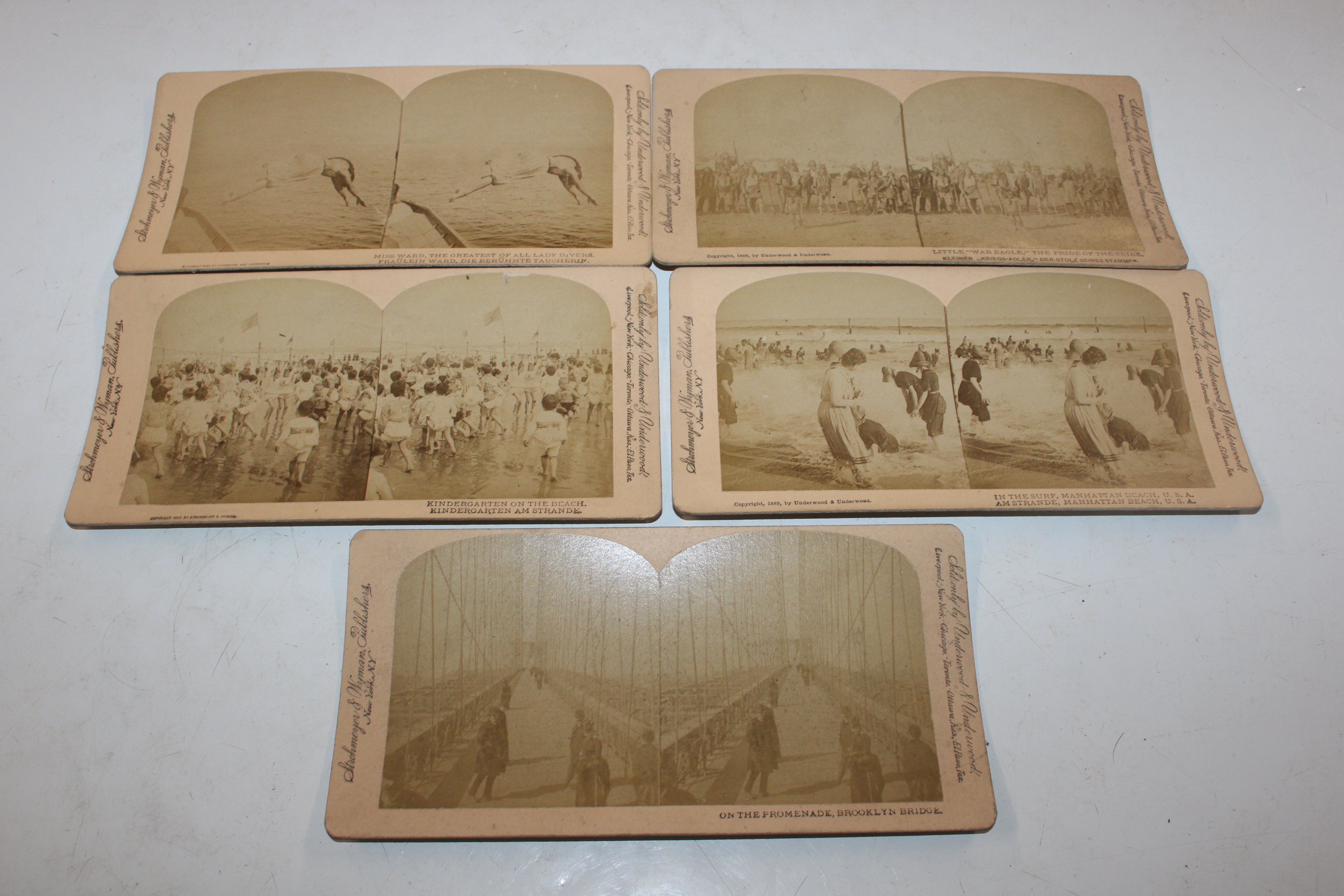 A stereoscopic viewer and quantity of viewing card - Image 8 of 8