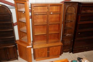 A Turnidge teak side cabinet