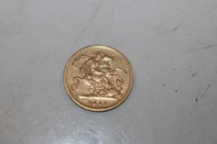 An 1895 half sovereign