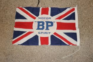 An unusual "Shell Mex & BP Ltd." advertising flag