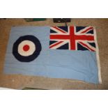 An RAF 1939 type flag, approx. 3' x 5'