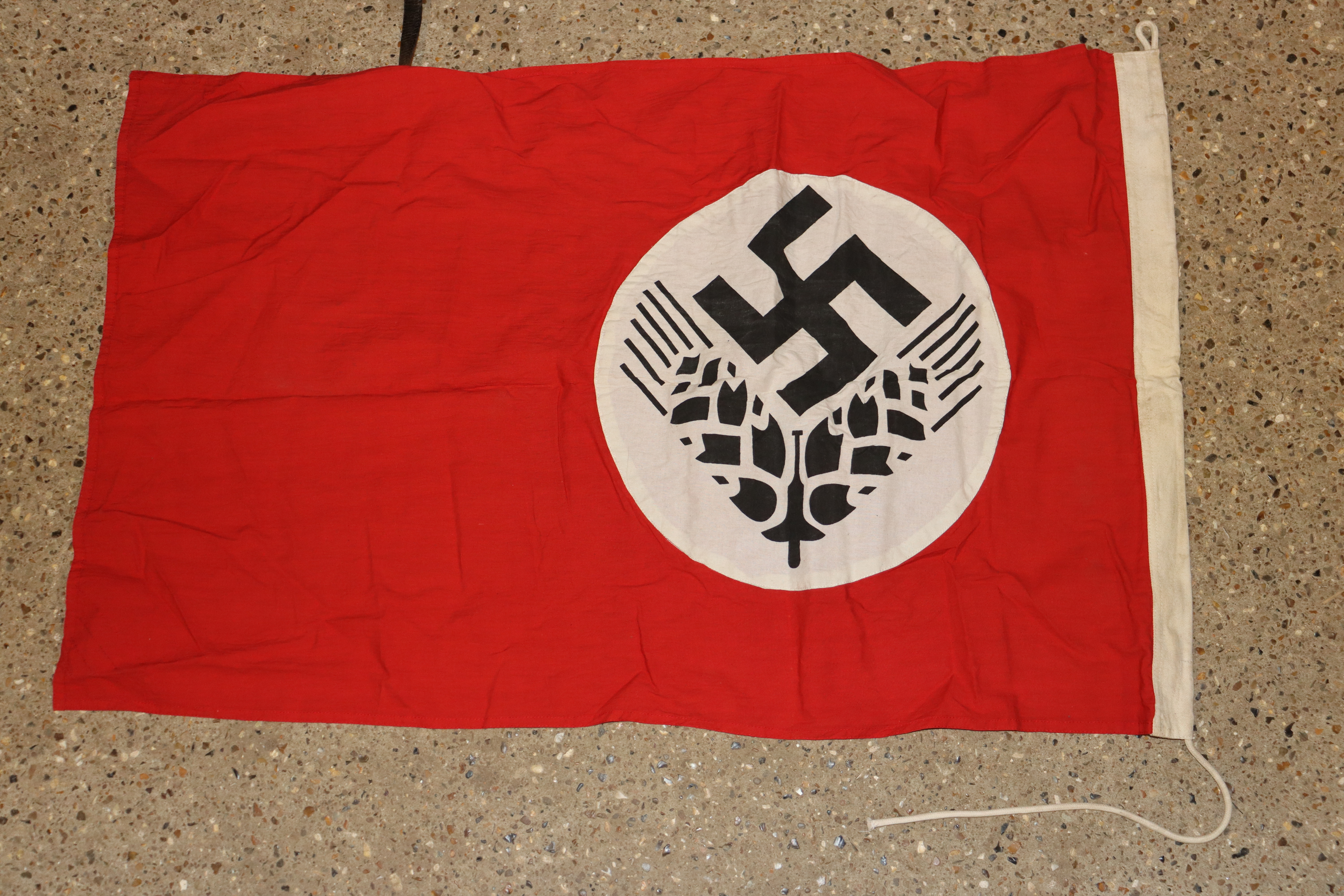 A German WWII style RAD flag