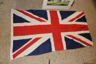 A "British Army" type flag, approx. 3' x 5'