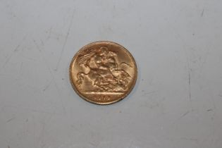 A 1913 half sovereign