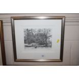 Ann Rea, pencil signed limited edition etching of