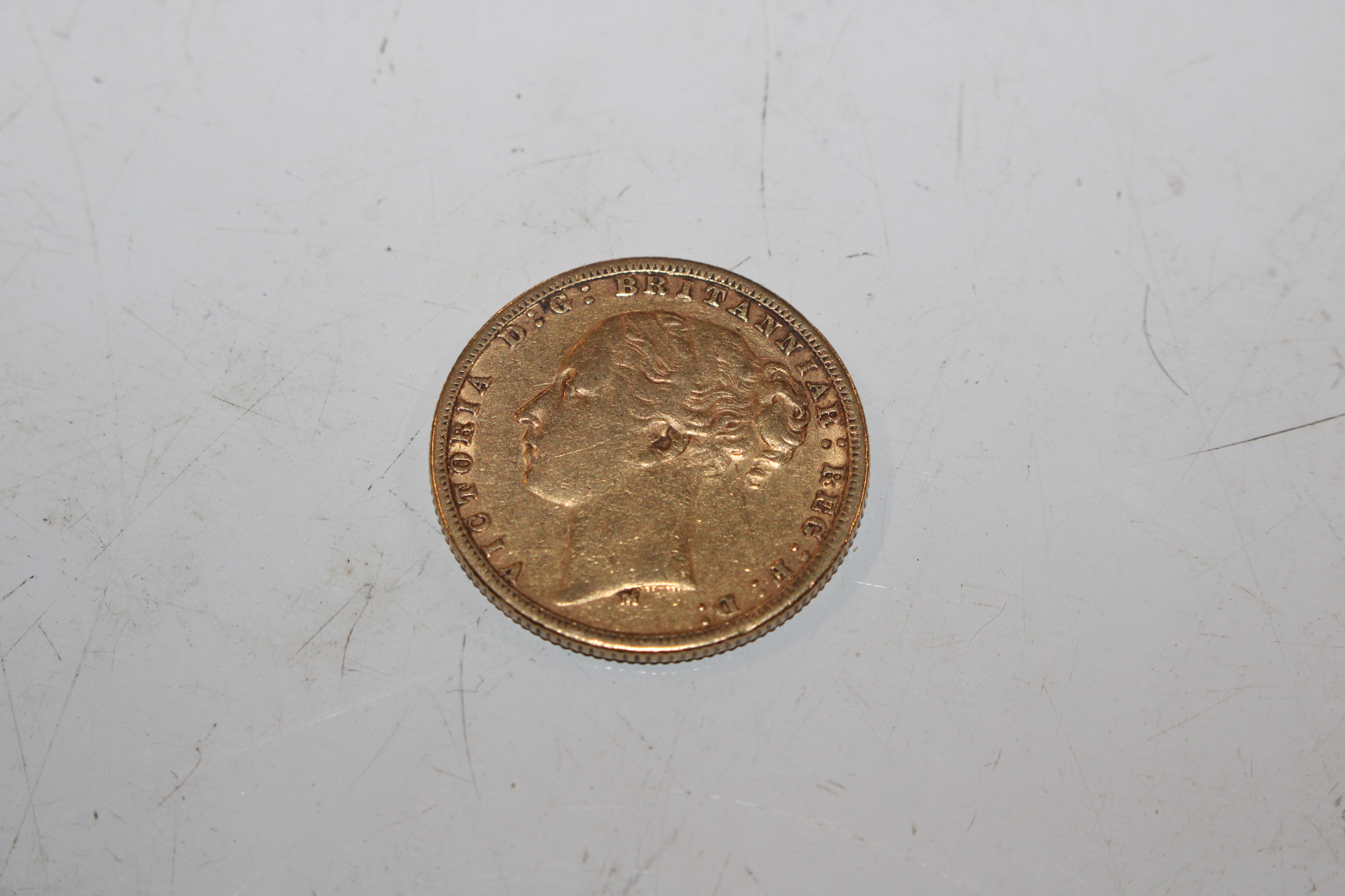 A 1876 full sovereign - Image 2 of 2