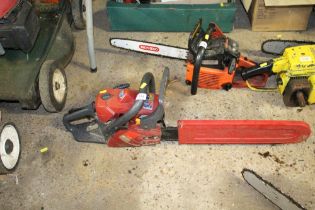 A Castelgarden XC42 petrol chain saw