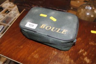 A boule set