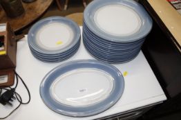A collection of Denby dinnerware