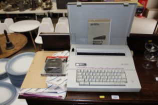 A Smith Corona electric typewriter, sold as seen