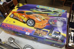 A Scalextric Power Slide set