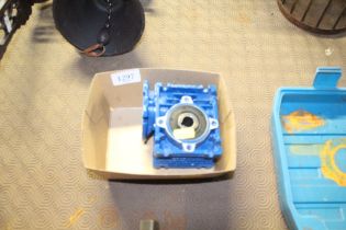 A Motovario reduction gear box NMRV/030