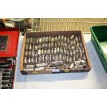 A box of various vacuum tube valves
