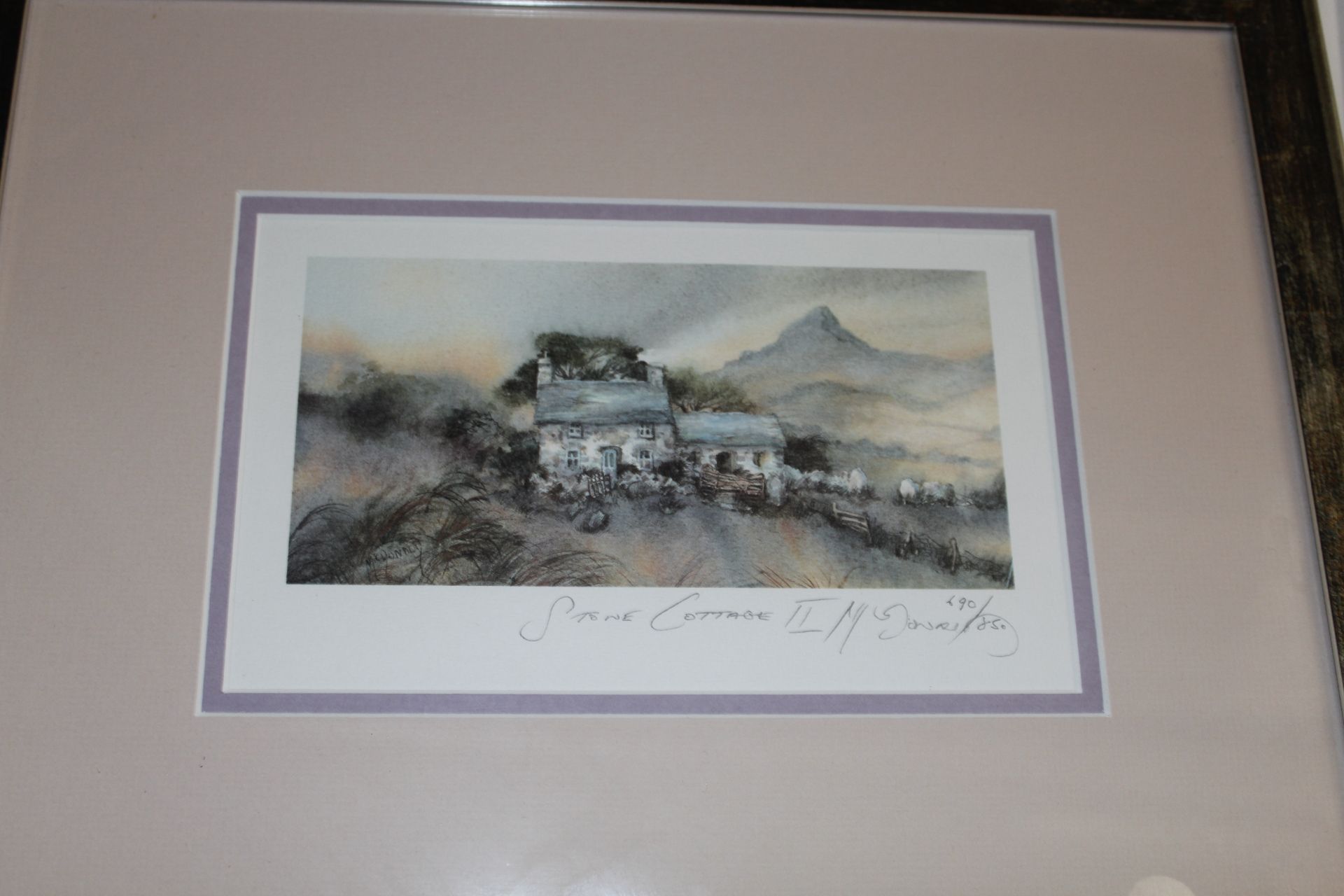 Gillian MacDonald, two pencil signed limited edition prints 'Stone Cottage 1' and 'Stone Cottage 2' - Image 2 of 3