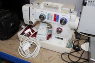 A New Home electric sewing machine