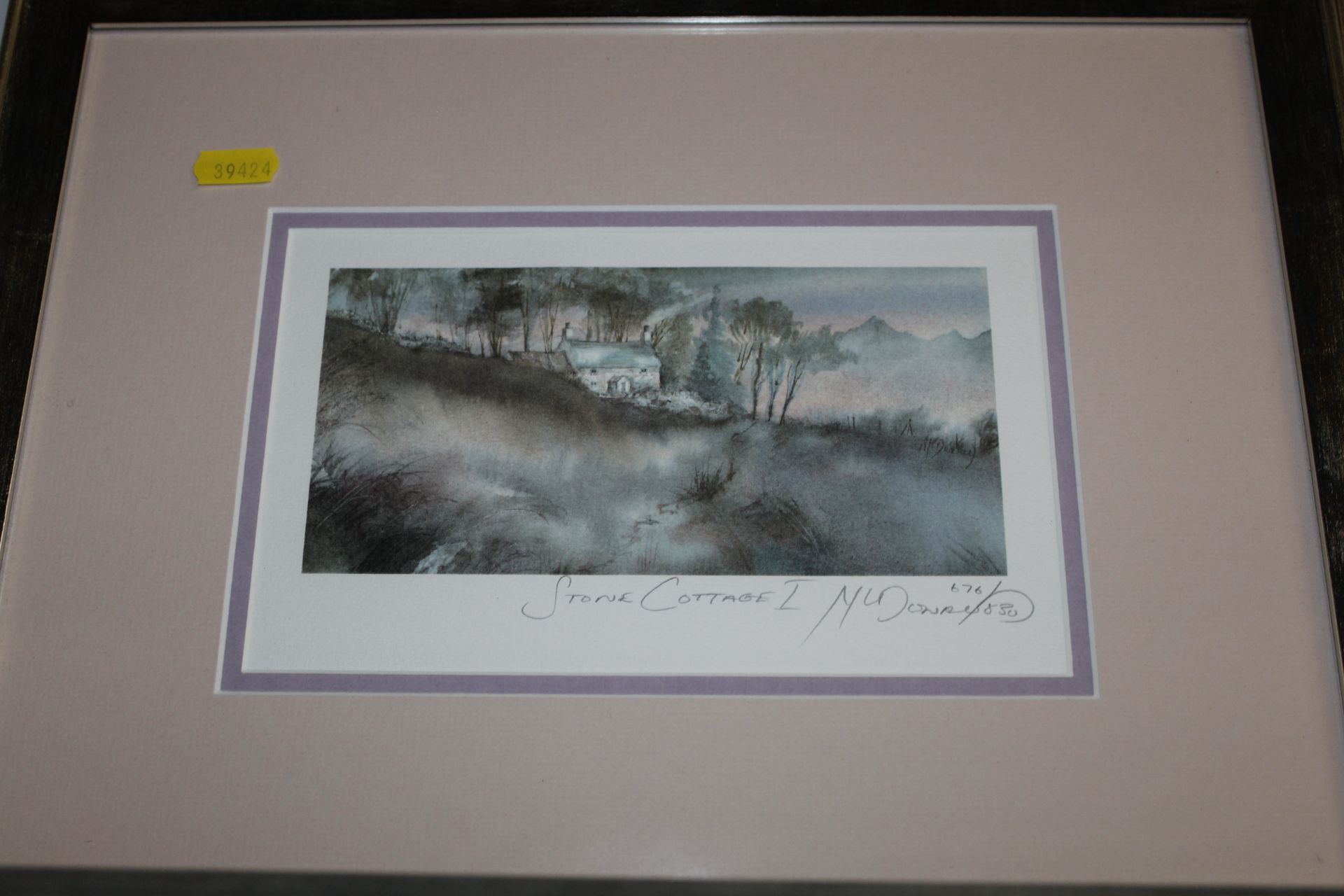 Gillian MacDonald, two pencil signed limited edition prints 'Stone Cottage 1' and 'Stone Cottage 2' - Image 3 of 3