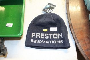 A Preston beanie hat