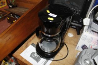 A Geepas coffee maker