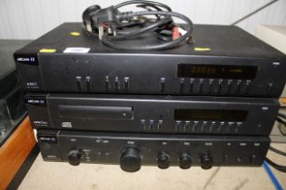 An Arcam Alfa 5 FM tuner, An Arcam 5 plus CD playe