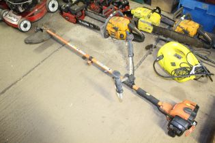 A Ryobi RBC-254FC petrol strimmer