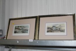 Gillian MacDonald, two pencil signed limited edition prints 'Stone Cottage 1' and 'Stone Cottage 2'
