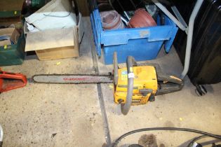 A Partner petrol chain saw