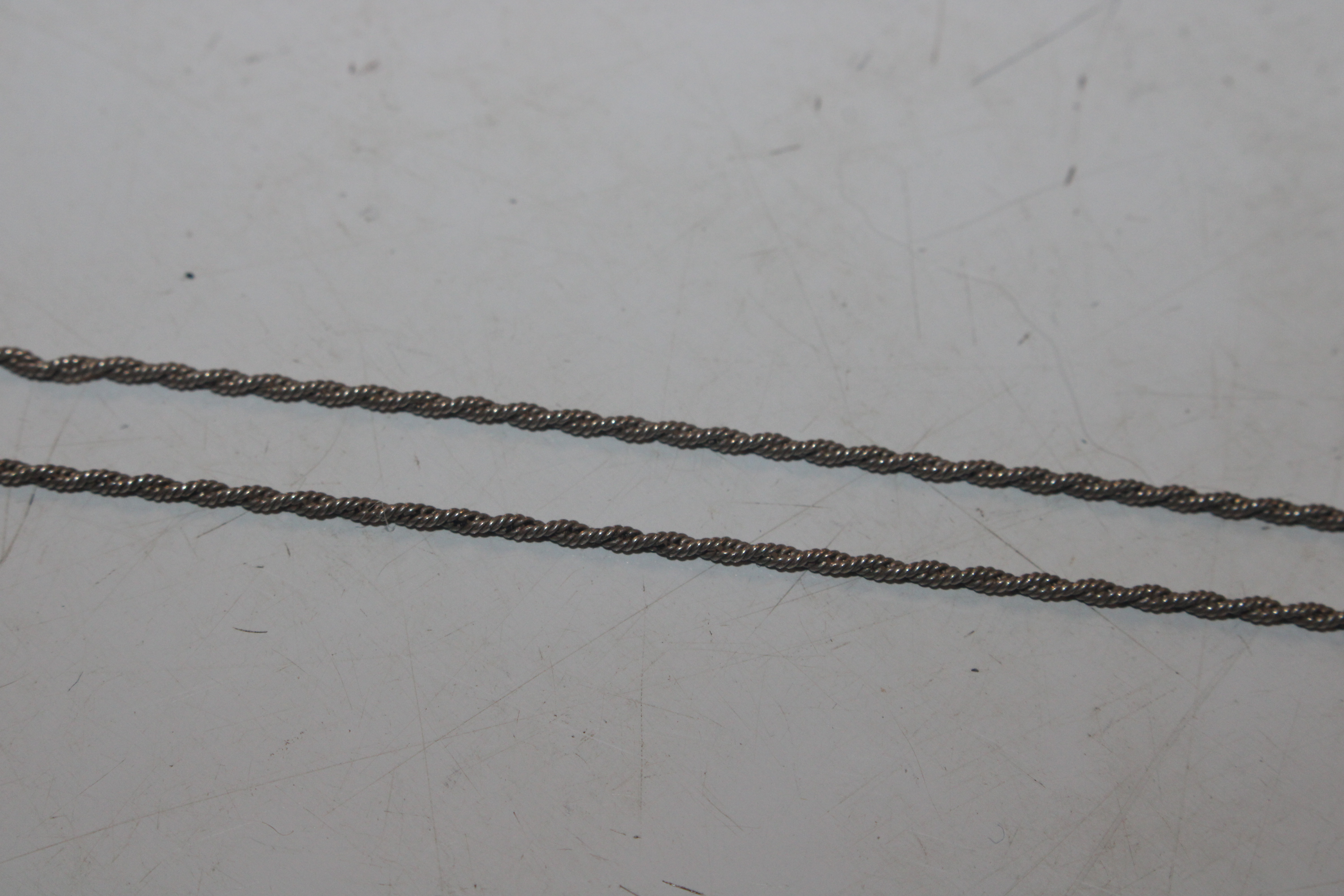 Six Sterling silver pendant necklaces, some semi-pr - Bild 29 aus 30